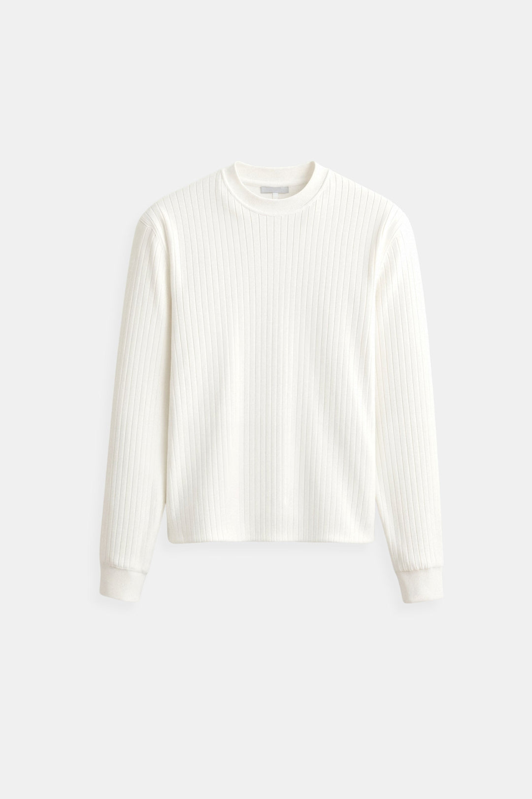Womens Ribbed Knit Sweater Long Sleeve Warm Fit - BritishMode