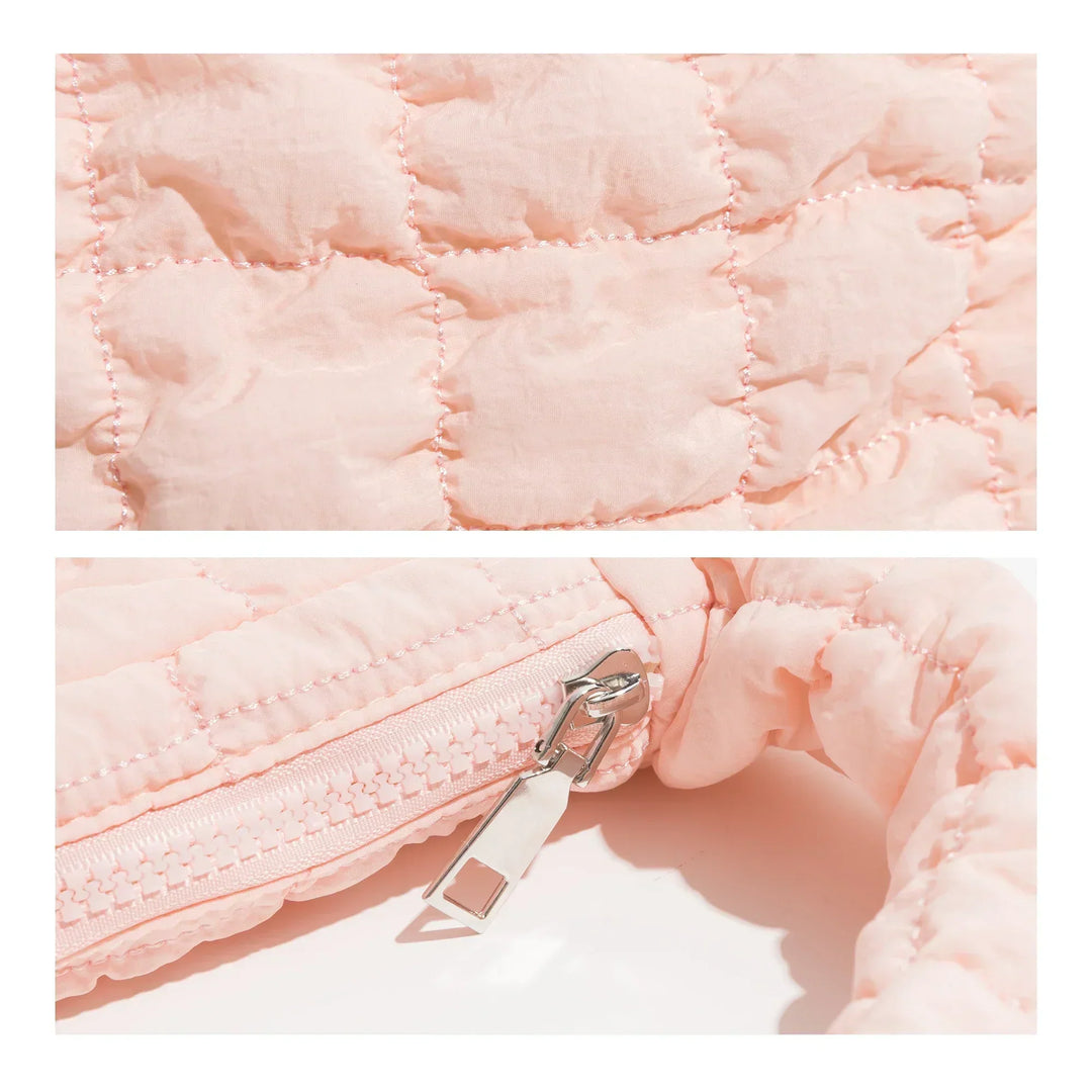 Unisex Crossbody Bag with Cloud Down Padding Durable Lightweight