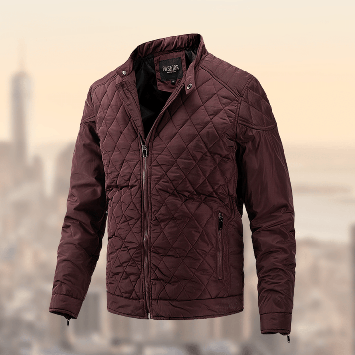 Mens Bomber Jacket Slim Fit Classic Style