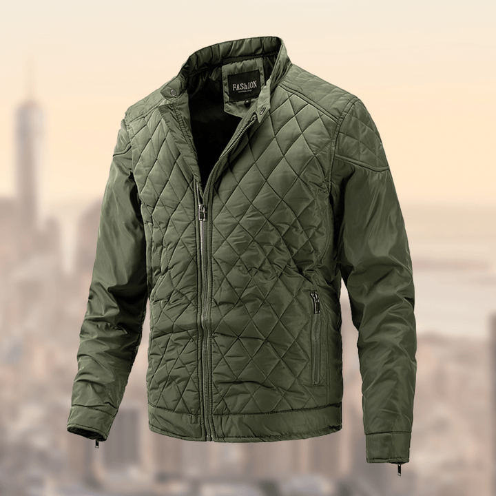 Mens Bomber Jacket Slim Fit Classic Style