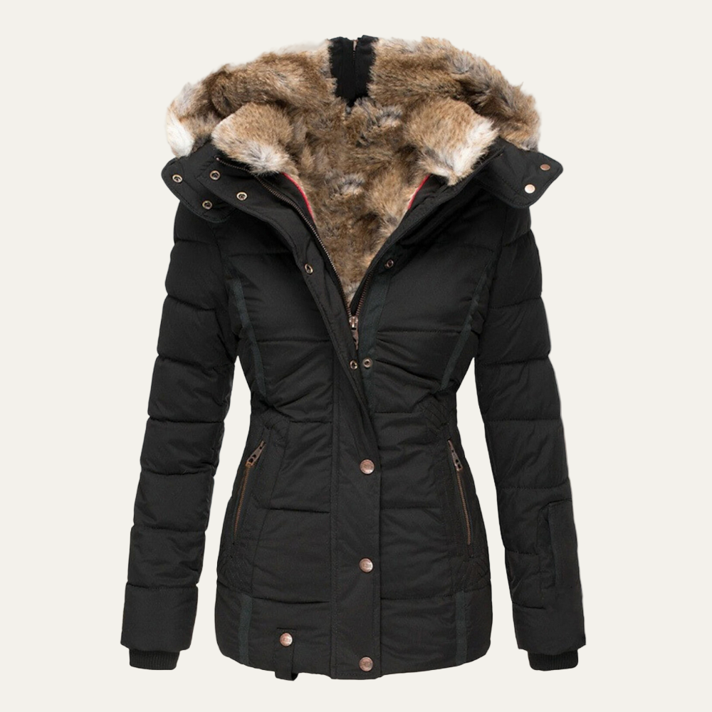Womens Teddy Coat Sherpa Double Breasted Fit