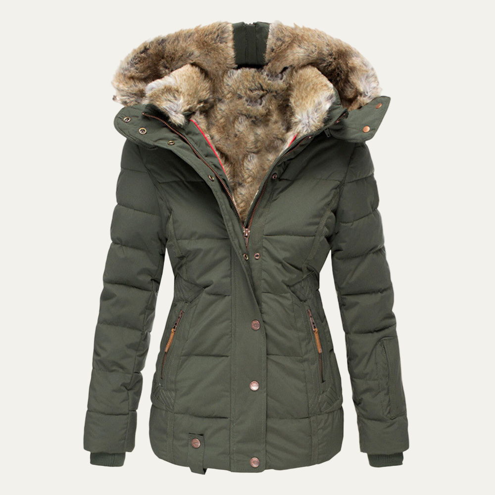 Womens Teddy Coat Sherpa Double Breasted Fit