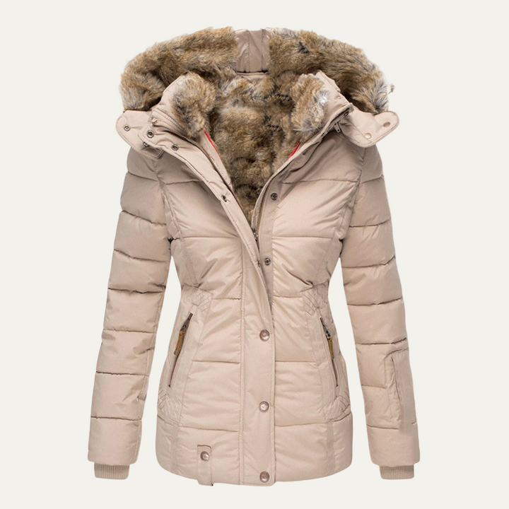 Womens Teddy Coat Sherpa Double Breasted Fit - BritishMode