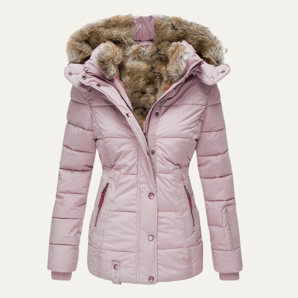 Womens Teddy Coat Sherpa Double Breasted Fit