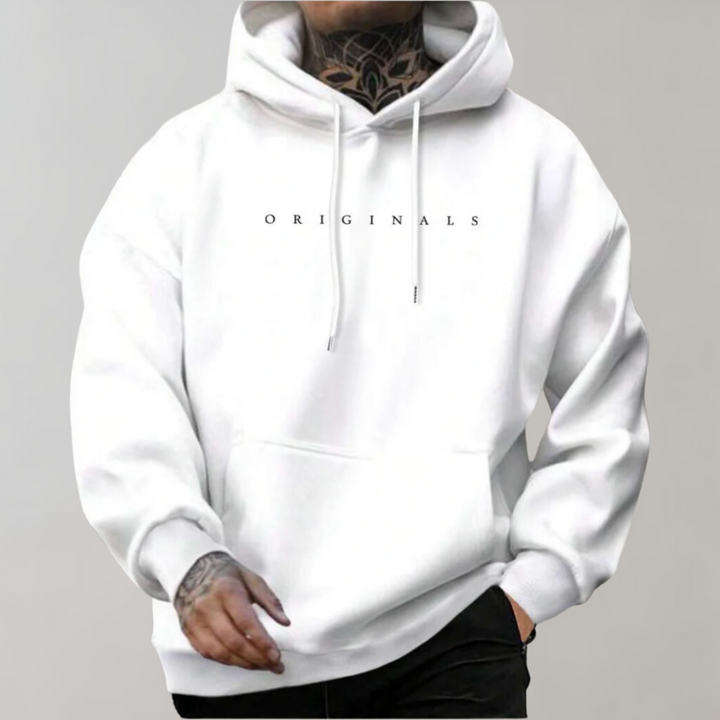 Mens Oversized Hoodie Minimalist Style - BritishMode
