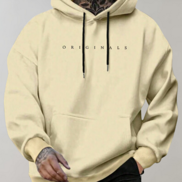 Mens Oversized Hoodie Minimalist Style