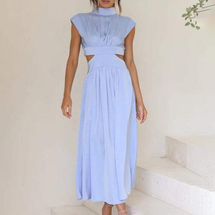 Womens Cotton Dress Classic Summer Fit