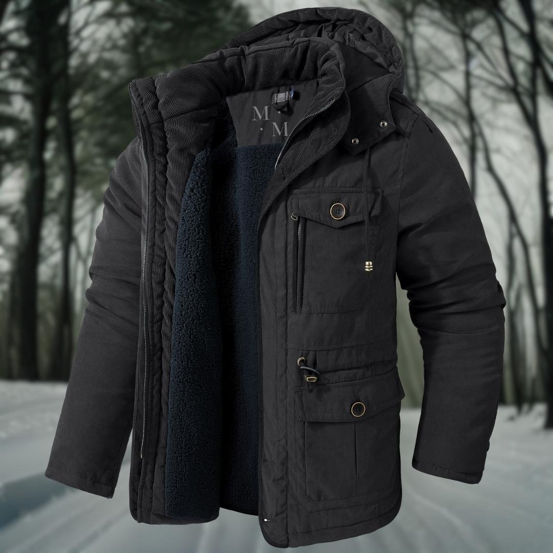 Mens Winter Jacket Insulated Warm Fit - BritishMode