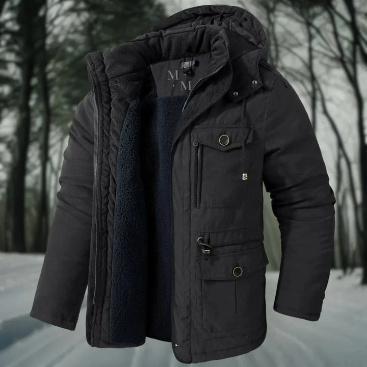Mens Winter Jacket Insulated Warm Fit - BritishMode