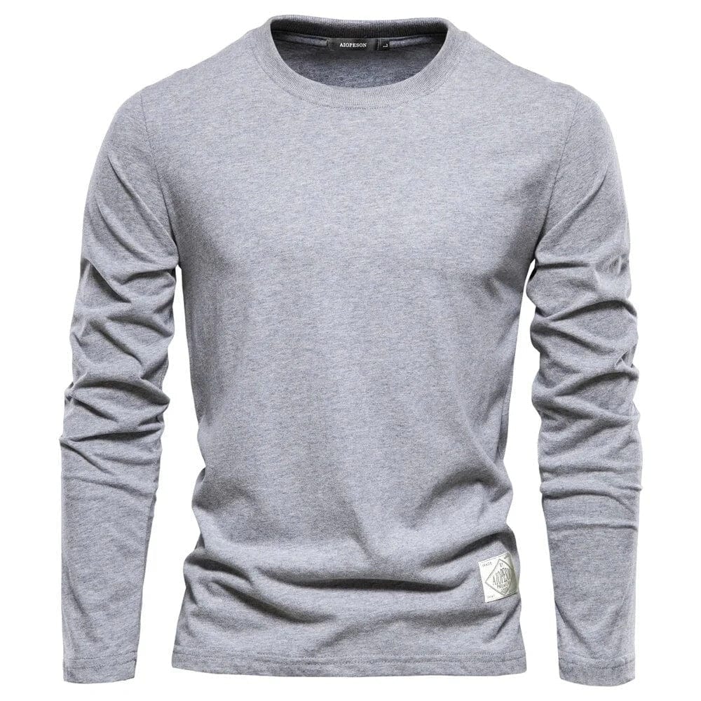 Mens Casual Long Sleeve Shirt Relaxed Fit