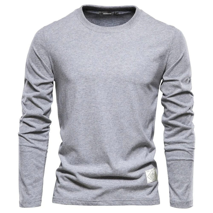 Mens Casual Long Sleeve Shirt Relaxed Fit