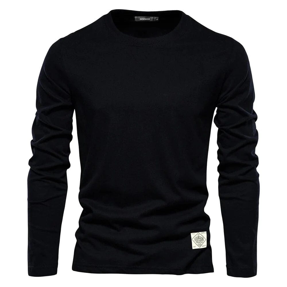 Mens Casual Long Sleeve Shirt Relaxed Fit