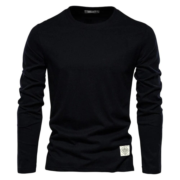 Mens Casual Long Sleeve Shirt Relaxed Fit