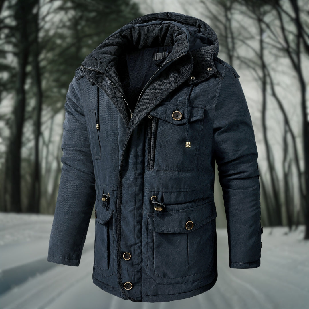 Mens Winter Jacket Insulated Warm Fit