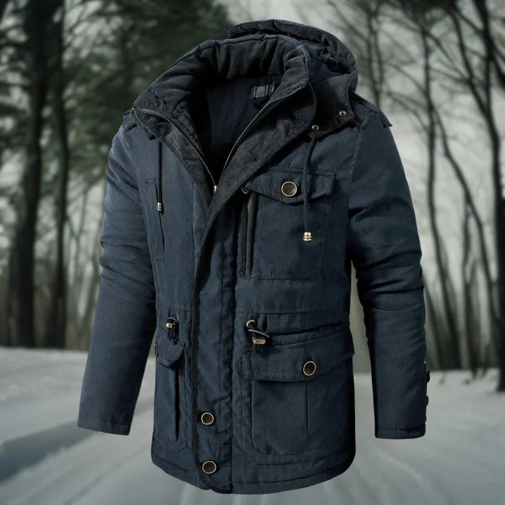 Mens Winter Jacket Insulated Warm Fit