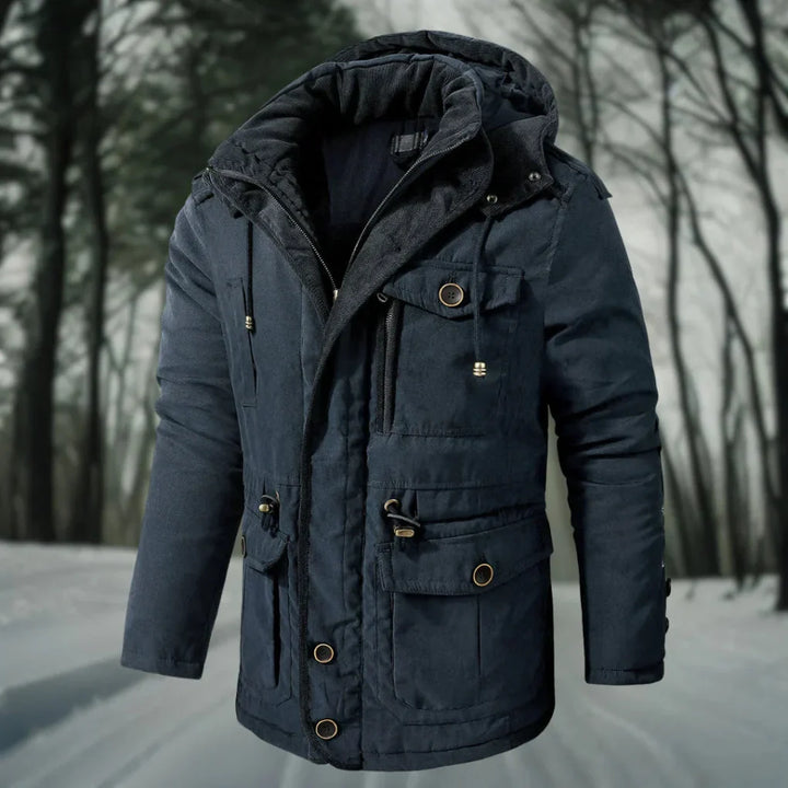 Mens Winter Jacket Insulated Warm Fit
