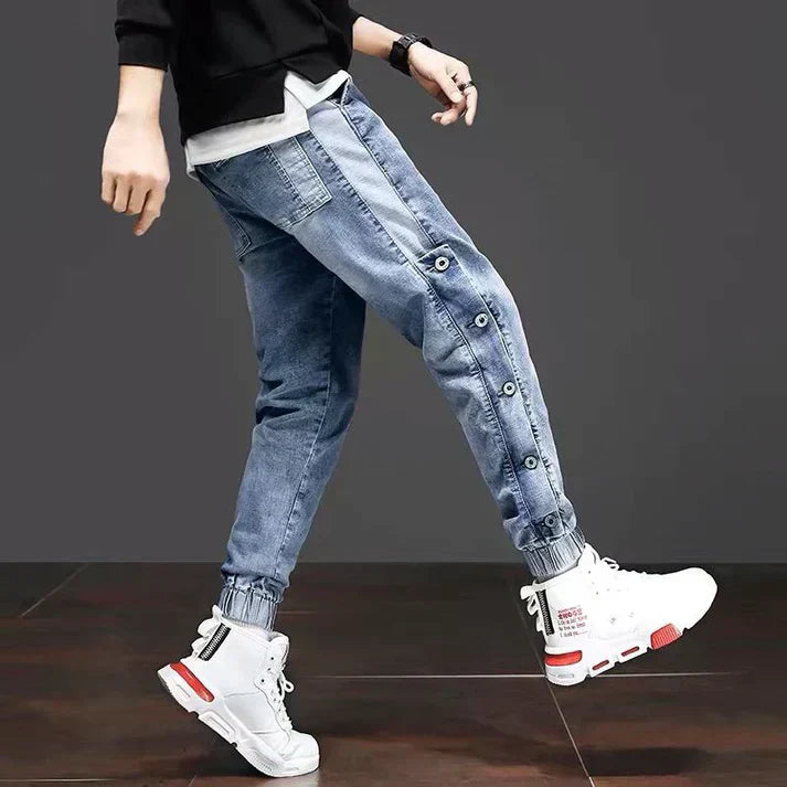 Mens Denim Trousers Regular Fit