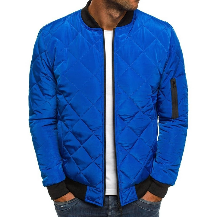 Mens Bomber Jacket Padded Warm Fit
