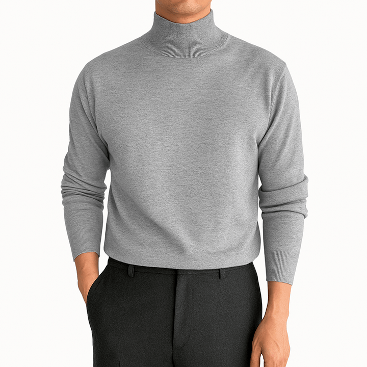 Unisex Turtleneck Sweater Blend Knit
