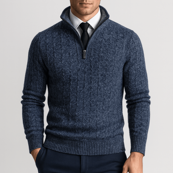 Womens Cable Knit Sweater Crewneck Soft