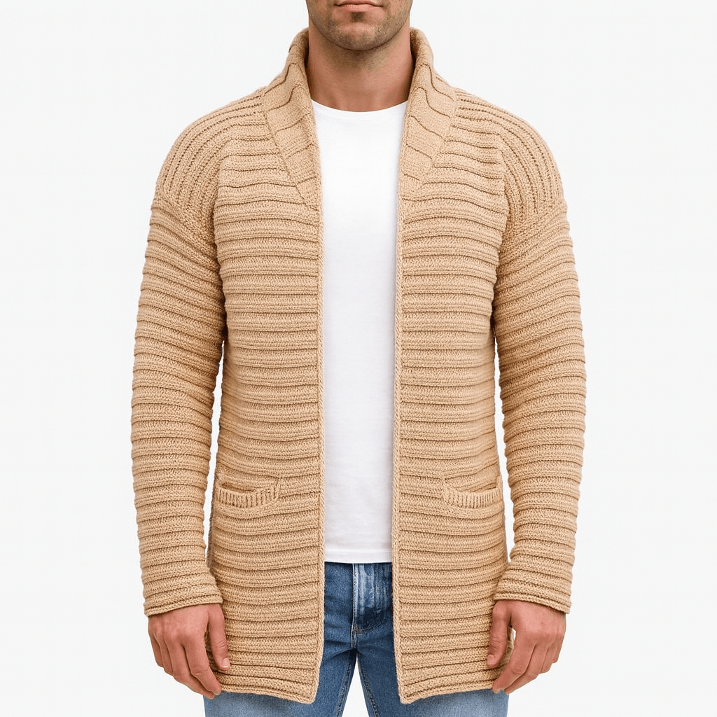 Womens Oversized Knit Cardigan Relaxed Fit - BritishMode
