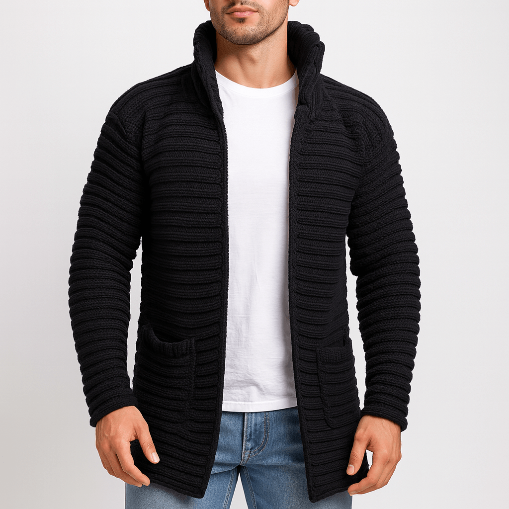 Womens Oversized Knit Cardigan Relaxed Fit