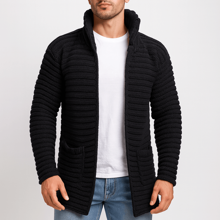Womens Oversized Knit Cardigan Relaxed Fit