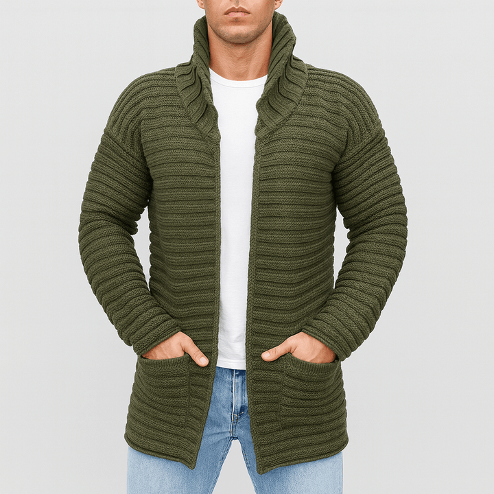 Womens Oversized Knit Cardigan Relaxed Fit