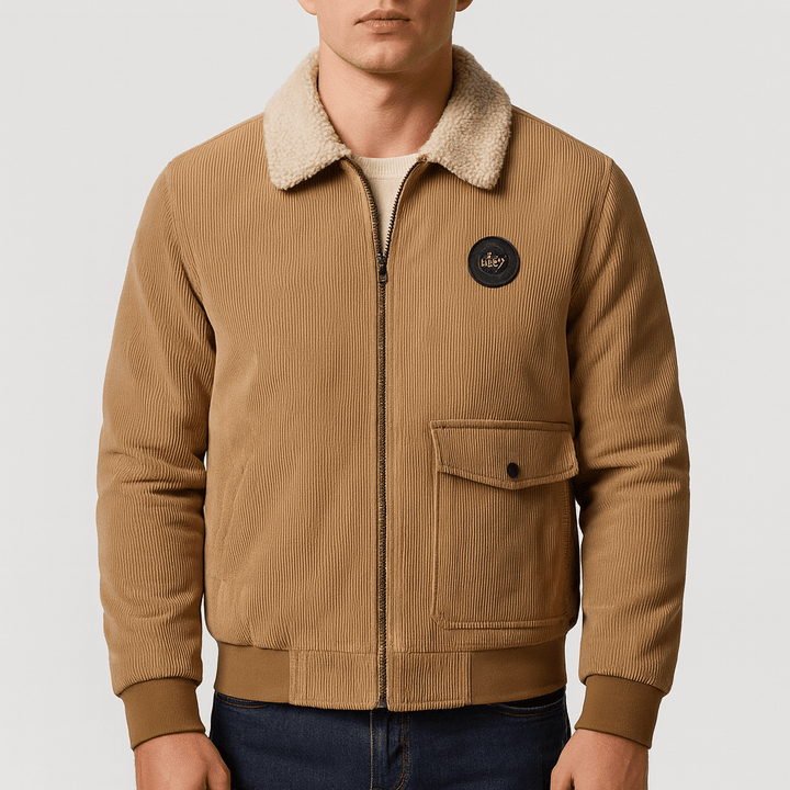 Mens Wool Corduroy Jacket Relaxed Fit