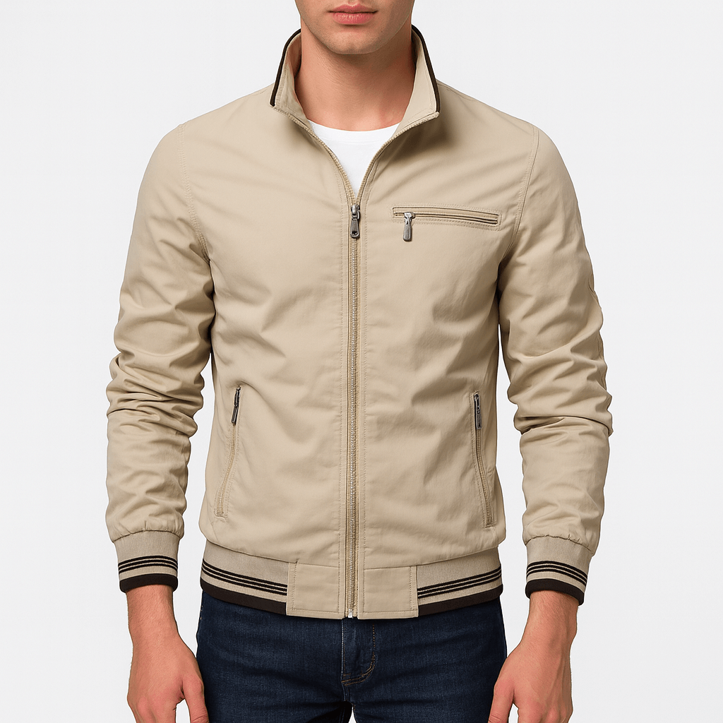 Unisex Cotton Zip Jacket Regular Fit - BritishMode