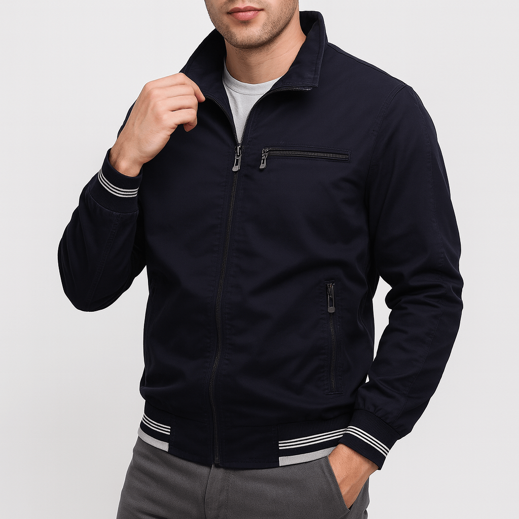 Unisex Cotton Zip Jacket Regular Fit