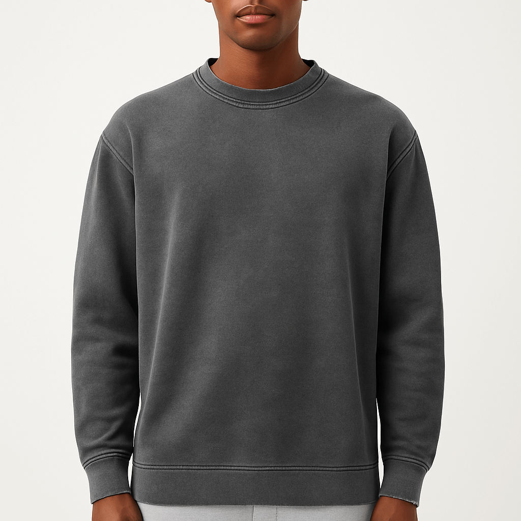 Unisex Crew Neck Knit Sweater Soft