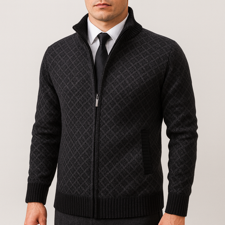 Womens Fitted Knit Cardigan Slim Fit - BritishMode