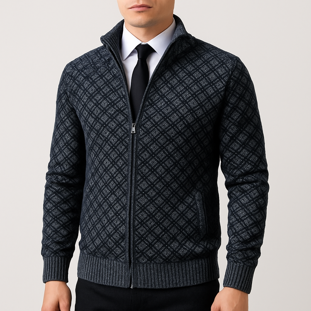 Womens Fitted Knit Cardigan Slim Fit