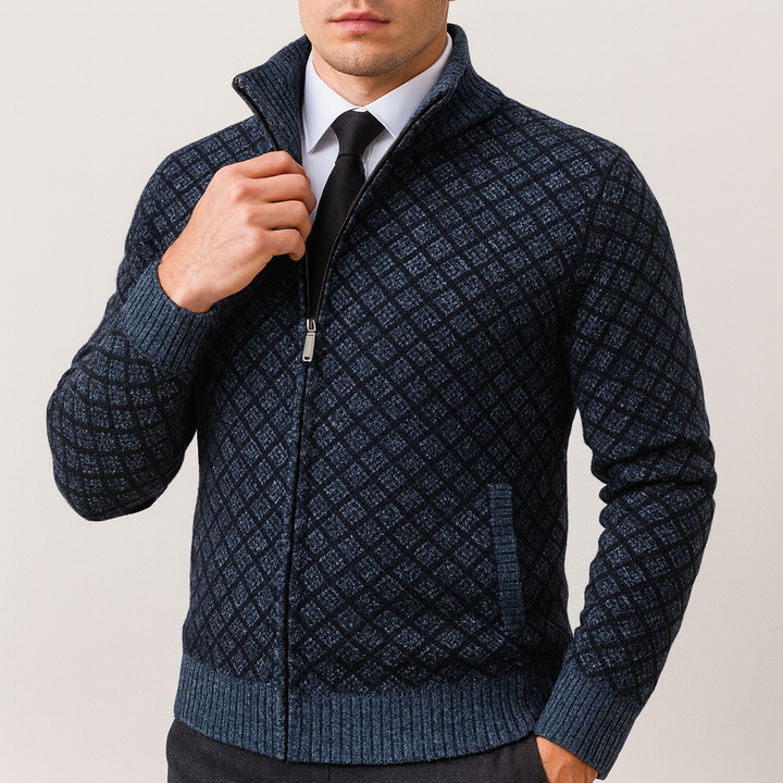 Womens Fitted Knit Cardigan Slim Fit