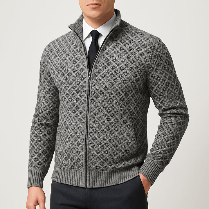 Womens Fitted Knit Cardigan Slim Fit