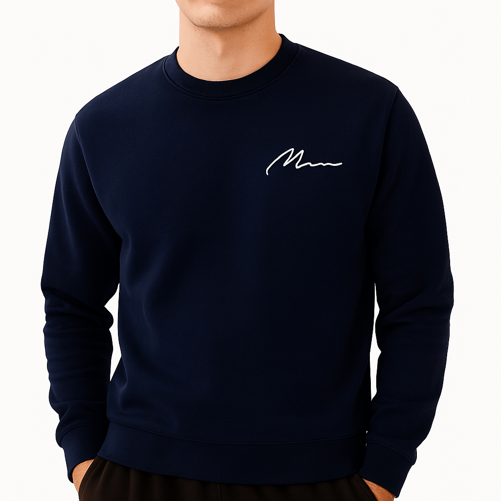 Unisex Sweatshirt Fleece-Lined Regular Fit
