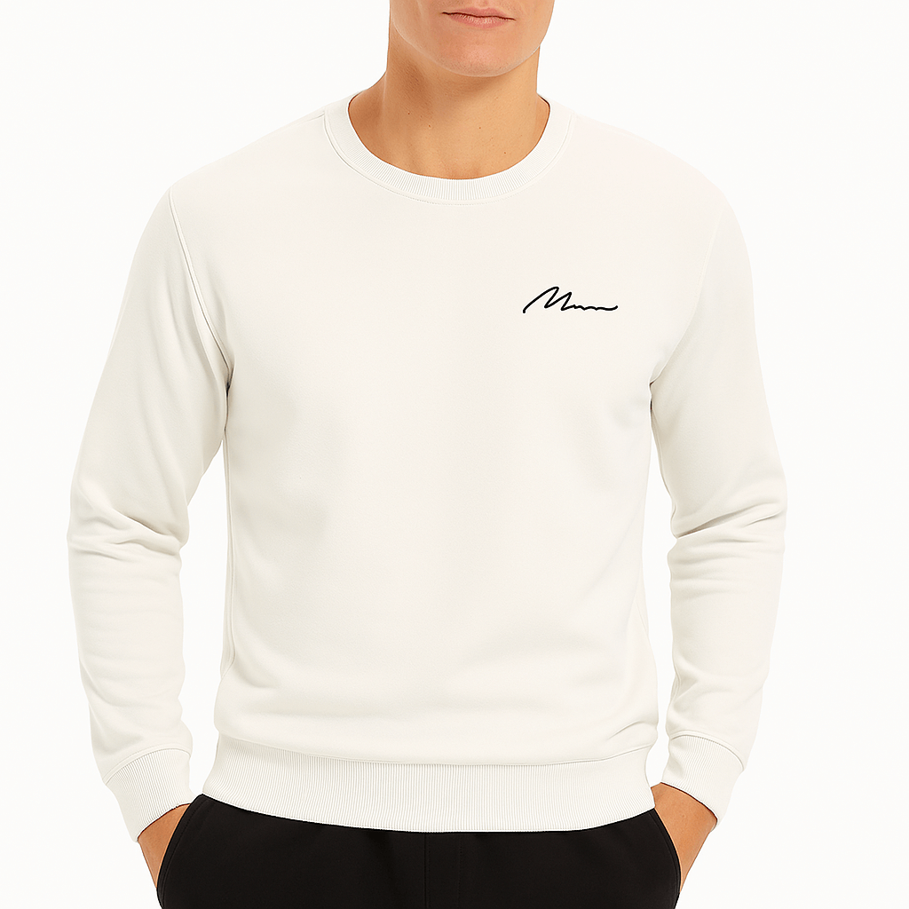Unisex Sweatshirt Fleece-Lined Regular Fit