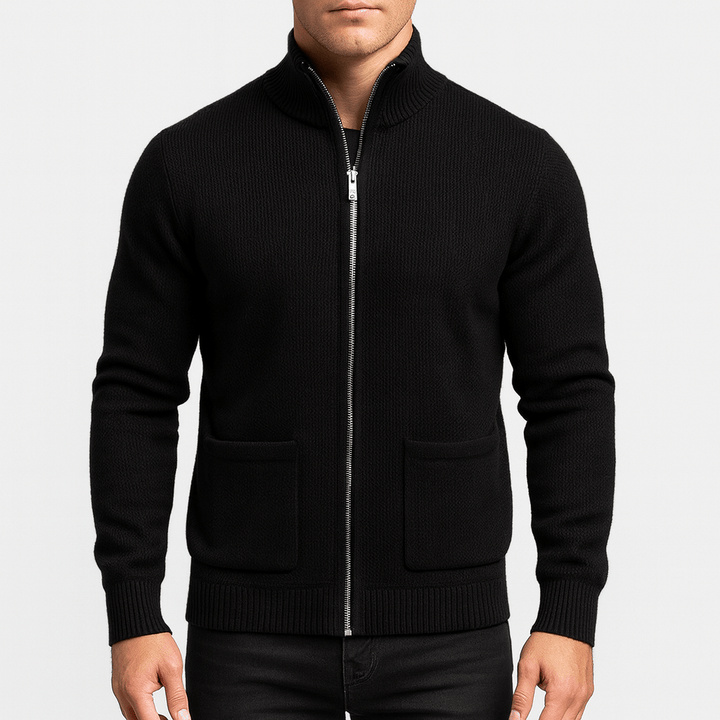 Unisex Full-Zip Cotton Cardigan Regular Fit