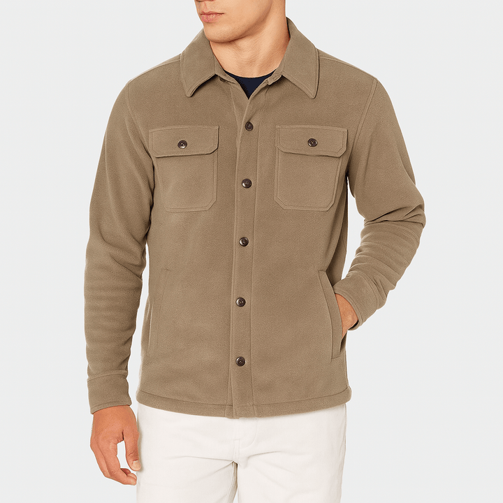 Mens Classic Jacket Durable Material Regular Fit