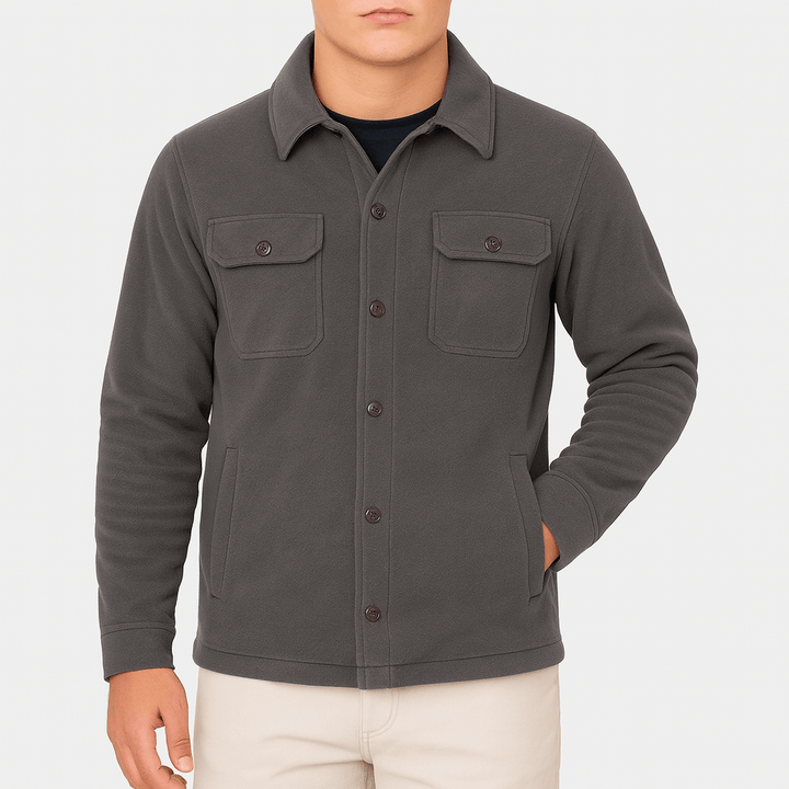 Mens Classic Jacket Durable Material Regular Fit