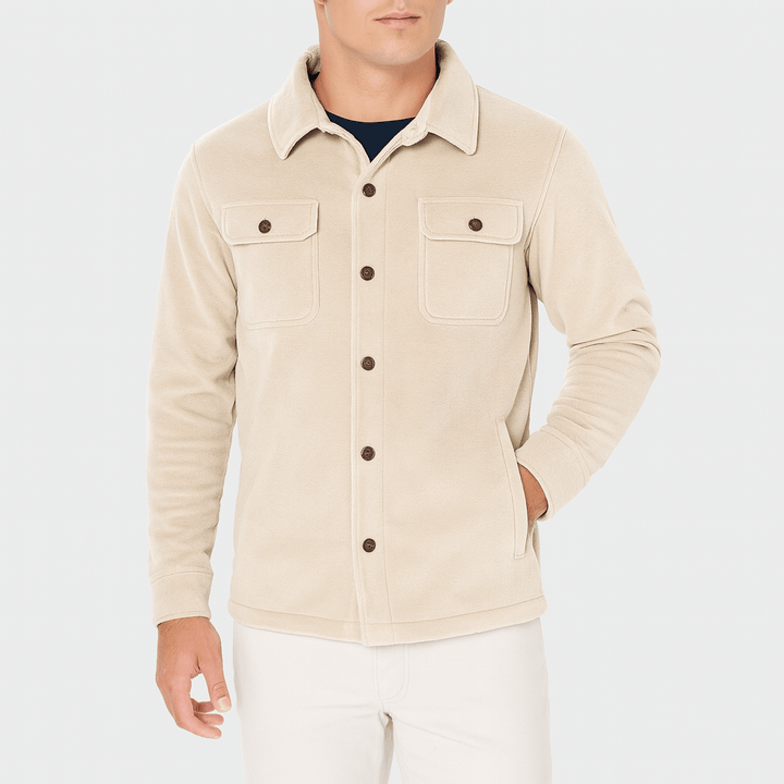 Mens Classic Jacket Durable Material Regular Fit
