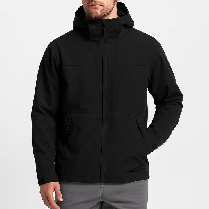 Unisex Hooded Outdoor Jacket Lightweight Waterproof - BritishMode