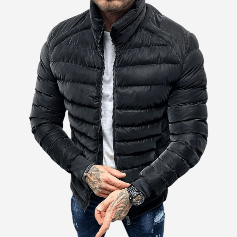 Unisex Insulated Puffer Jacket Quilted Warm Fit - BritishMode