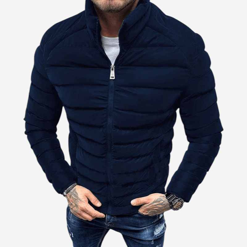 Unisex Insulated Puffer Jacket Quilted Warm Fit