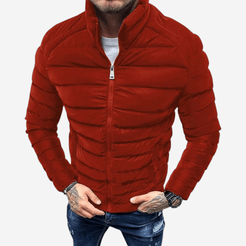 Unisex Insulated Puffer Jacket Quilted Warm Fit