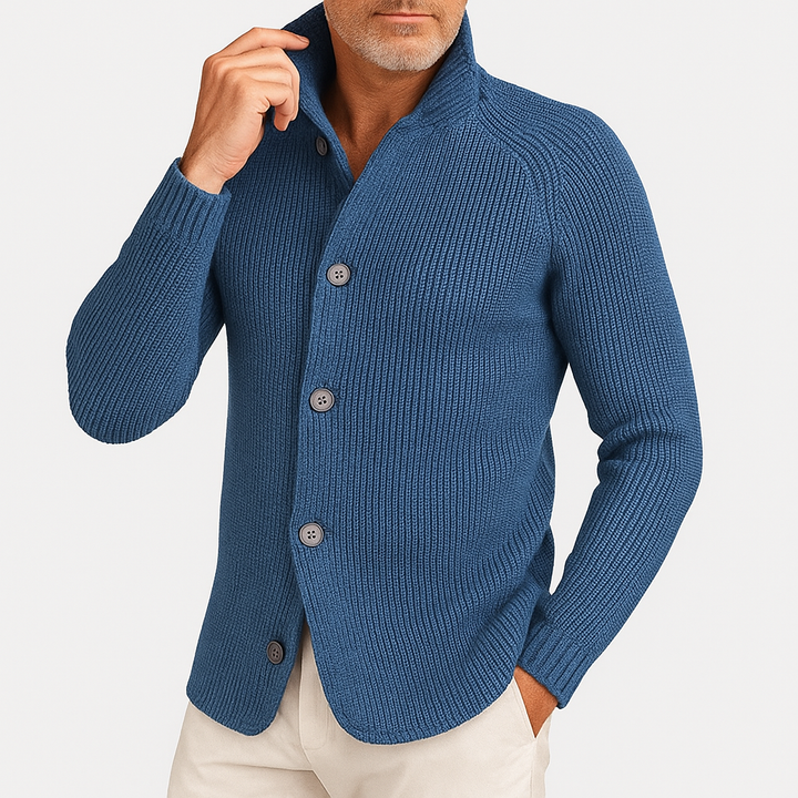 Womens Knit Cardigan with Buttons Classic Fit