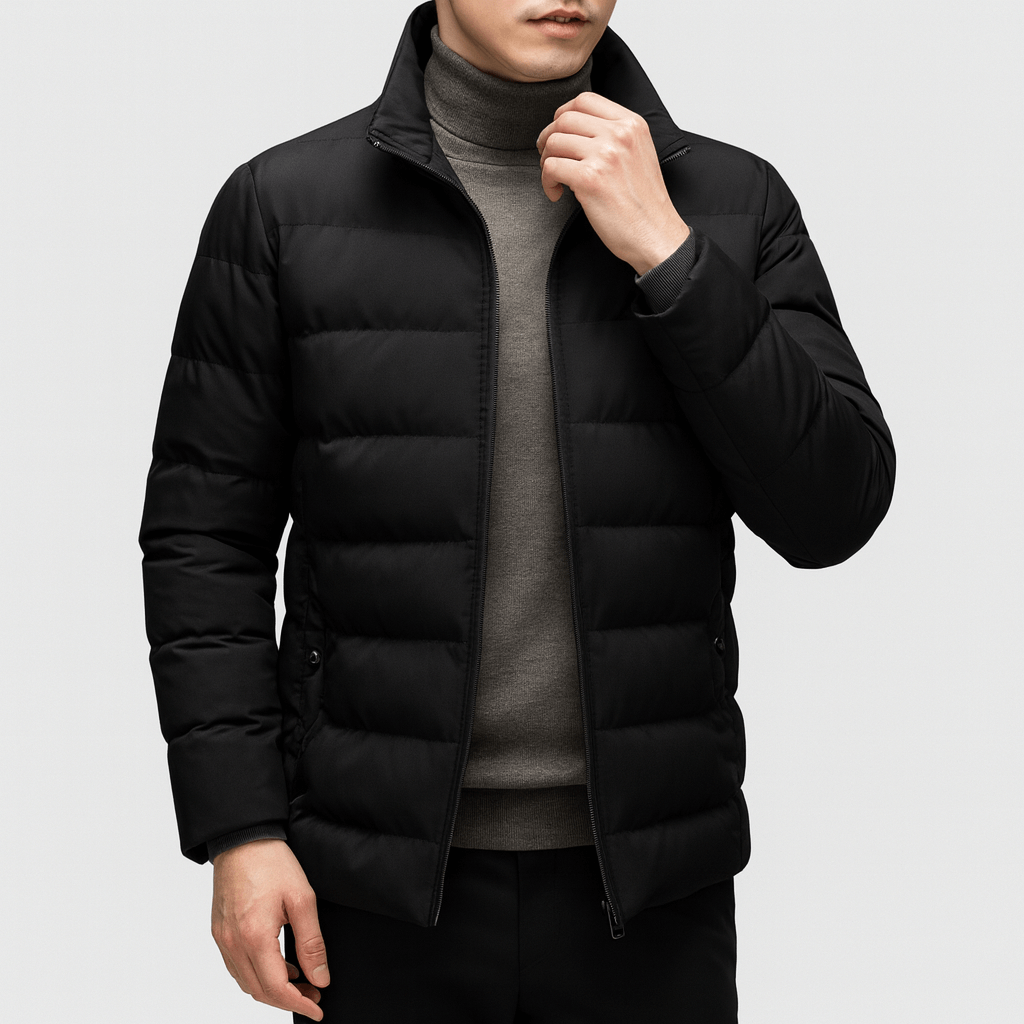 Unisex Lightweight Down Jacket Insulated Slim Fit - BritishMode