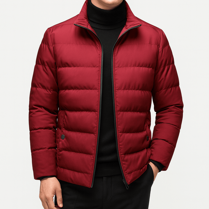 Unisex Lightweight Down Jacket Insulated Slim Fit