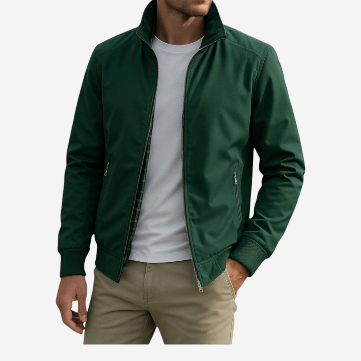 Unisex Lightweight Jacket with Zipper Front